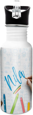 

Hot Muggs Nila-Crayons 600 ml Sipper(Pack of 1, Multicolor)