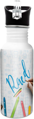 

Hot Muggs Raed-Crayons 600 ml Sipper(Pack of 1, Multicolor)