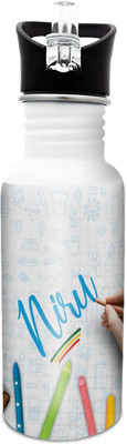 

Hot Muggs Niru-Crayons 600 ml Sipper(Pack of 1, Multicolor)