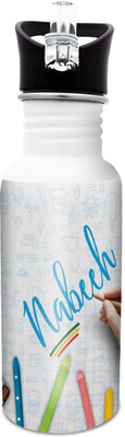 

Hot Muggs Nabeeh-Crayons 600 ml Sipper(Pack of 1, Multicolor)