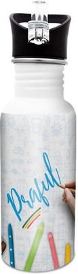 

Hot Muggs Praful-Crayons 600 ml Sipper(Pack of 1, Multicolor)