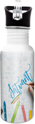 

Hot Muggs Satvant-Crayons 600 ml Sipper(Pack of 1, Multicolor)