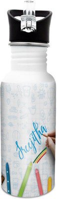 

Hot Muggs Sreejitha-Crayons 600 ml Sipper(Pack of 1, Multicolor)