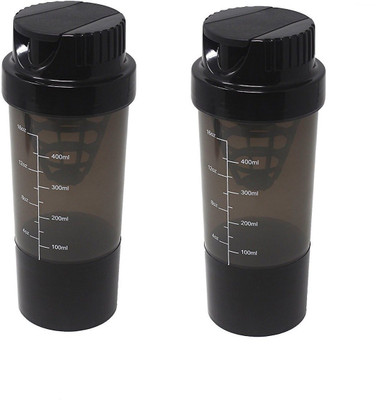 

Nrb Gym Protein Shaker Bottle ( Pack of 2 ) 500 ml Shaker(Pack of 2, Multicolor)