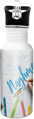 

Hot Muggs Naghma-Crayons 600 ml Sipper(Pack of 1, Multicolor)