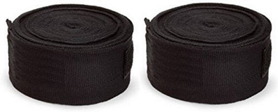 

CSU Strecthable Boxing Hand Wraps (108 Inches) / Punching Hand Wraps / Before wear gloves wraps (Black) Black Boxing Hand Wrap(Black, 274 cm)