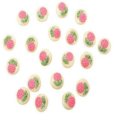 

Fabric and Lace BT046A Fabric, Metal Buttons(Pack of 20)