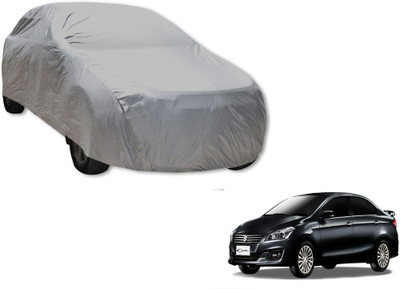 MOCKHE Car Cover For Maruti Suzuki Ciaz (Without Mirror Pockets)(Silver)