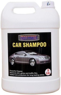 INDOPOWER CAR SHAMPOO 5ltr. 5000 ml Wheel Tire Cleaner(Pack of 1)