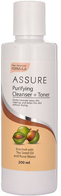 

Assure Purifying Cleanser + Toner with Tea Seed Oil & Rose Water(200 ml)