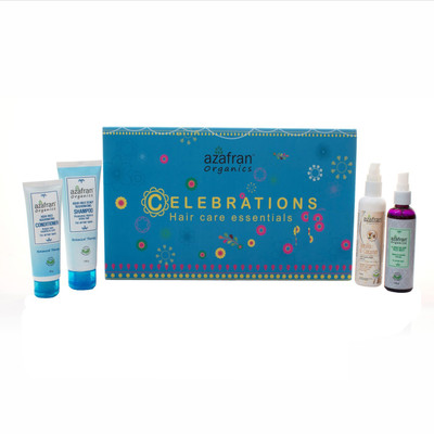

Azafran Celebrations Hair Care Essentials(Set of 4)