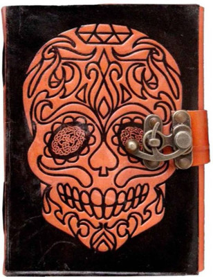

SR MART A6 Diary(Skull C-Lock, Orange)
