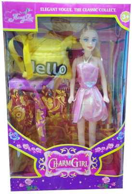 

HickoryDickoryBox Beautiful Charm Girl Doll With Accessories(Multicolor)