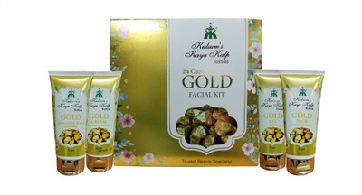 

kulsum's kaya kalp Gold Facial Kit 280 g(Set of 4)