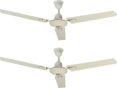 

Candes i-Flurry Ivory 1200 mm 3 Blade Ceiling Fan(Ivory, Pack of 2)