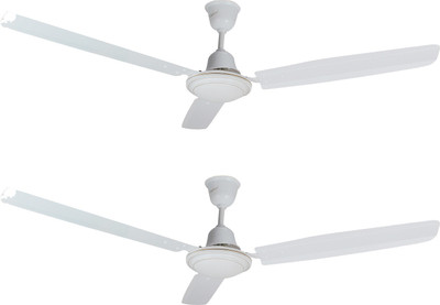 

Candes Breath 1200 mm White 3 Blade Ceiling Fan(White, Pack of 2)