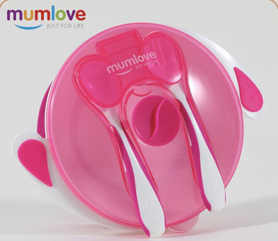 

GJE Mumlove bowl set - PLASTIC(Pink)