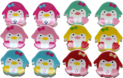 

Saamarth Impex Cartoon Design Kids Fashion Women Girls Plastic Mini Clips ,Claws Hair Clip Clamp-in Hair Accessories Set Of 12 Piece Hair Clip(Multicolor)
