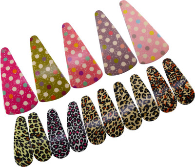 

Saamarth Impex Multicolor Snap Clip Mini & Big Hair Accessories Set For Woman & Girls-15 Piece Hair Clip(Multicolor)
