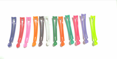 

Jsavaliya Hair Clips, Claw Clips , Hair Banana Clips in 12 color for women/girls Banana Clip(Multicolor)