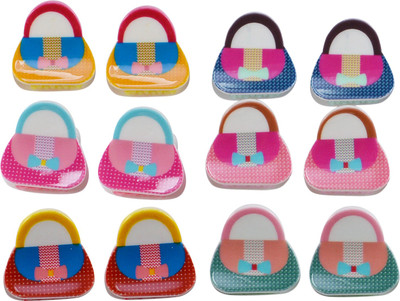 

Saamarth Impex Baby Girl Claw Clips Or Hair Pin New,Multicolor Plastic Mini Claw Clamp Clip Styling Hair Accessory For Women Girl-12 Piece Set Hair Clip(Multicolor)