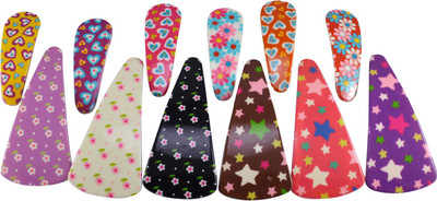 

Saamarth Impex Multicolor Snap Clip Mini Hair Accessories Set For Woman & Girls-12 Piece Hair Clip(Multicolor)