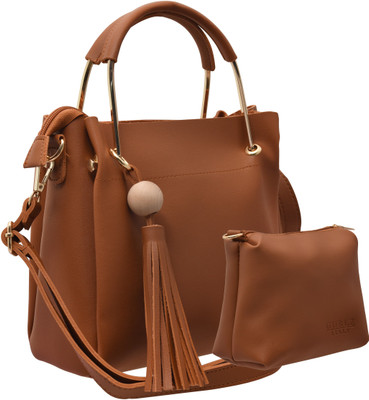 

TAP FASHION Sling Bag(Brown)