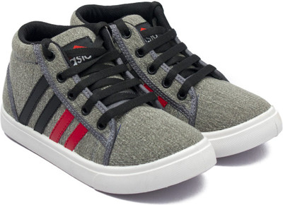 

Asian Boys Lace Sneakers(Grey, Grey black