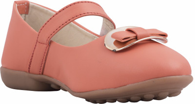 

77 seventy seven Girls Velcro Ballerinas(Pink