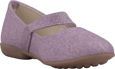 

77 seventy seven Girls Velcro Ballerinas(Pink