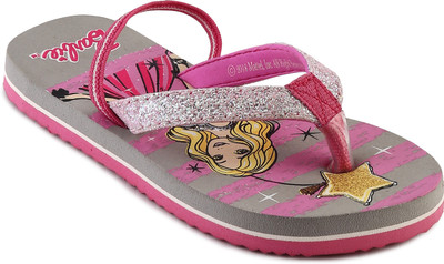 

Barbie Girls Slip On Slipper Flip Flop(Grey