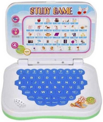 

A2Z Study Game Laptop for kids (AngryBirds)(White, Green)