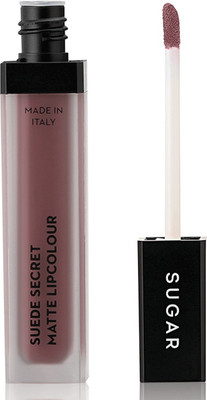 

Sugar Suede Secret Matte Lipcolour 07 Tweed Taupe(Taupe Rose, 6 ml)