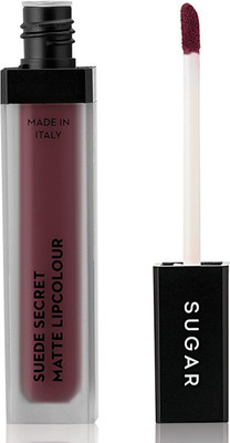 

Sugar Suede Secret Matte Lipcolour 08 Brocade Burgundy(Burgundy, 6 ml)
