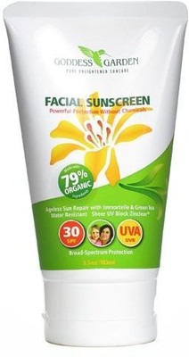 

Tnskincare Goddess Garden Organic Sunscreen Facial Spf Lotion(1.56 ml)