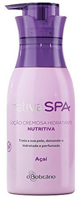 

O Boticario Linha Nativa Spa Boticario Locao Cremosa Hidratante Nutritiva Acai(4 ml)