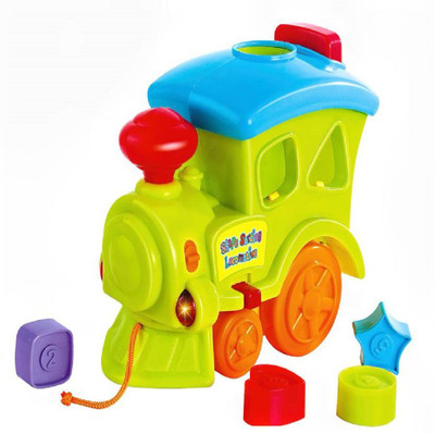 

Littles Pull Along Musical Train ( Multi Color)(Multicolor)