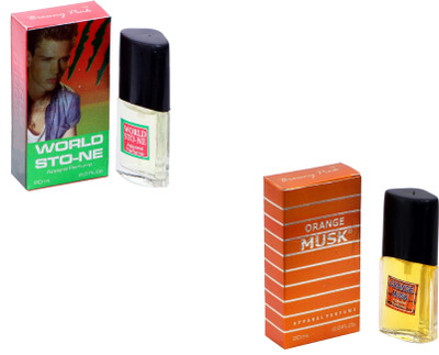 Browny Pink Combo World Stone-Oeange Musk-40ml Eau de Parfum - 40 ml(For Men & Women)