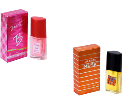 

Browny Pink Combo pink-Orange musk-40ml Eau de Parfum - 40 ml(For Men & Women)