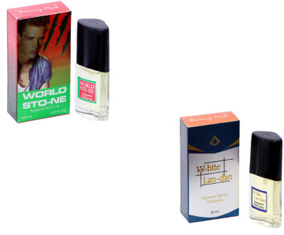 

Browny Pink Combo World Stone-White Landan-40ml Eau de Parfum - 40 ml(For Men & Women)