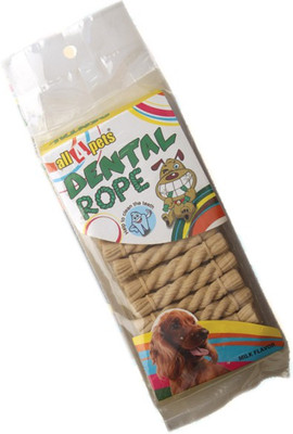 

all4pets Dental Rope Green Tea Flavour Milk Dog Chew(252 g, Pack of 1)