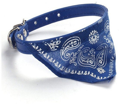 

101Lives Blue Bandanna style  Dog & Cat Everyday Collar(, Blue