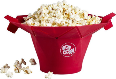 

BANQLYN SILICONE POPCORN MAKER BANQLYN394 0 L Popcorn Maker(Red)