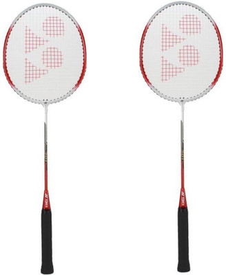 

Yonex GR 301 Red Strung Badminton Racquet(G4 - 3.25 Inches, 90 g)