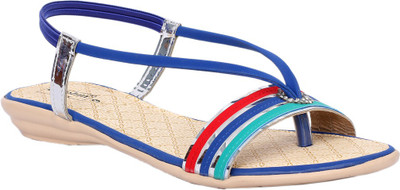 

Dolphin Miles Women Blue Flats