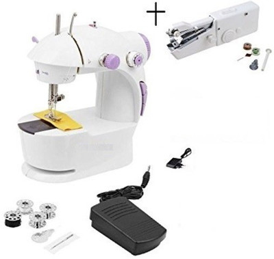 

Benison India ™Tailor's Choice Portable Crafting Mending with 12 Built-In Stitches Electric Portable Machine and free handy stitch Electric Sewing Machine( Built-in Stitches 12)