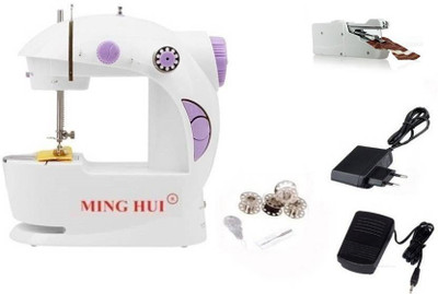 

Benison India ™House Hold Portable Silai Machine and handy stitch portable Electric Sewing Machine( Built-in Stitches 11)