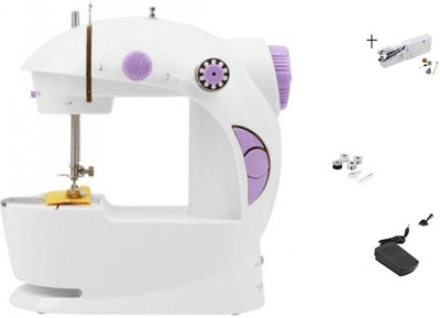

Bluebells India ™combo of handy stitch and Designer's Household Sew with 12 Built-In Stitch Portable Crafting Mending Electric Electric Sewing Machine( Built-in Stitches 11)