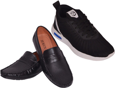 

Sukun Sneakers For Men(Black, Black