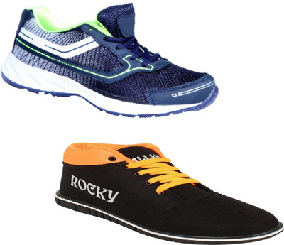 

Vocabulary Multicolor Running Shoes For Men(Multicolor, Red/orange